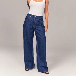 Curve Love Mid Rise Ultra Wide Leg Jean
